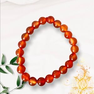 Carnelian Crystal Bracelet